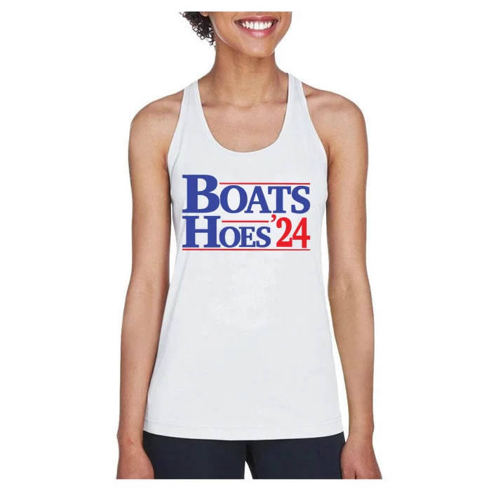 Boats And Hoes 2024 Election Day Women's Racerback Tank