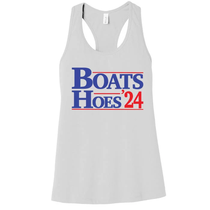 Boats And Hoes 2024 Election Day Women's Racerback Tank