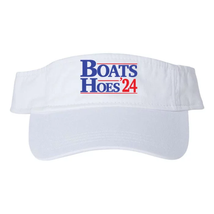 Boats And Hoes 2024 Election Day Valucap Bio-Washed Visor