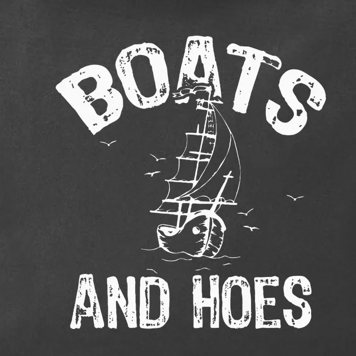 Boats And Hoes Zip Tote Bag