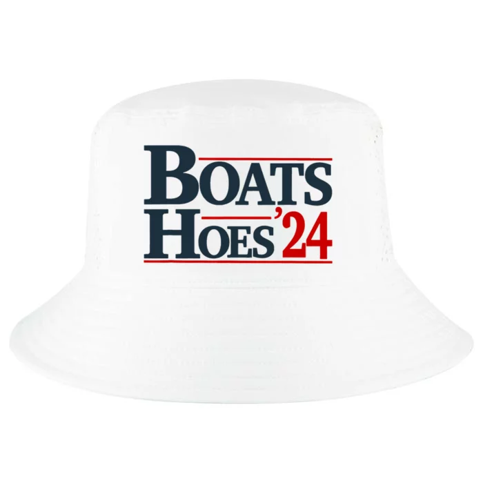 Boats And Hoes 2024 Election Funny Cool Comfort Performance Bucket Hat