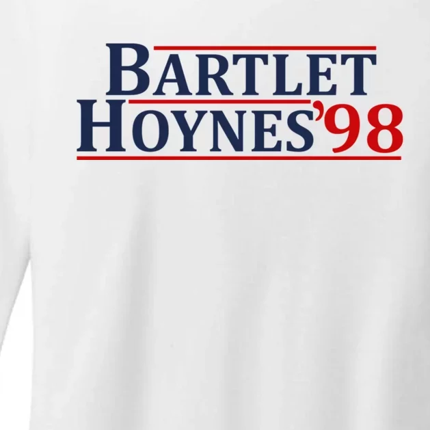 Bartlet And Hoynes 1998 Womens CVC Long Sleeve Shirt