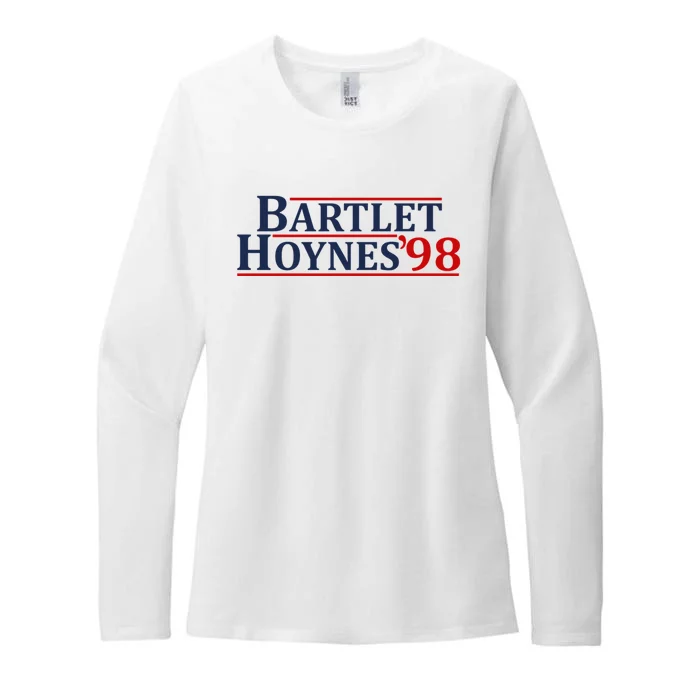 Bartlet And Hoynes 1998 Womens CVC Long Sleeve Shirt