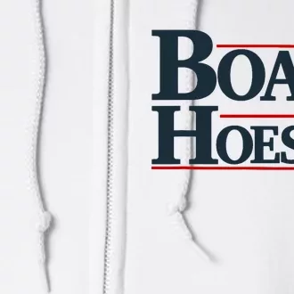 Boats And Hoes 2024 Election Funny Full Zip Hoodie