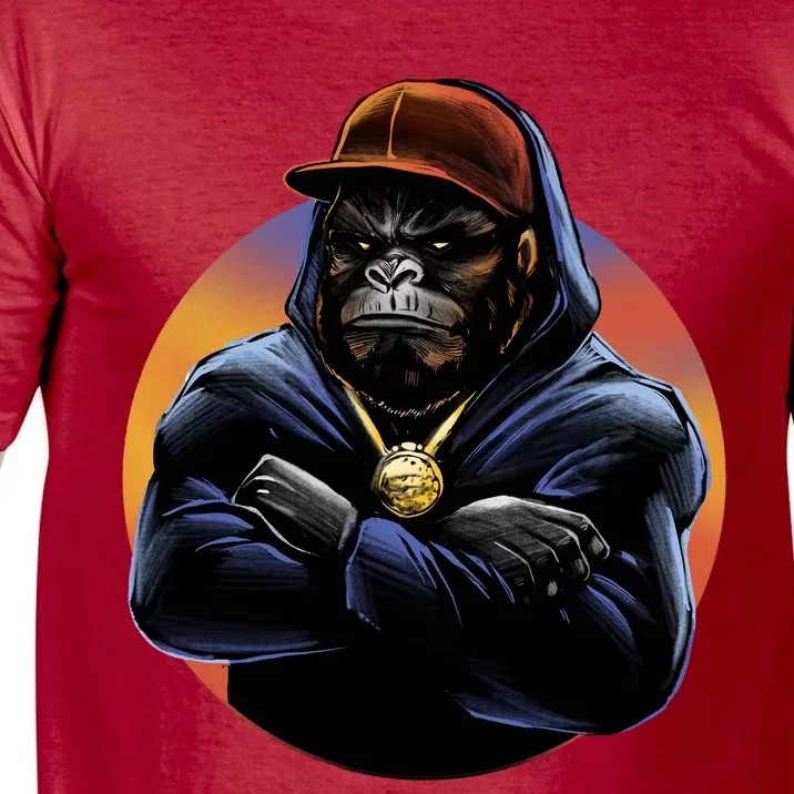 Bad Ass Hip Hop Monkey Comfort Colors T-Shirt