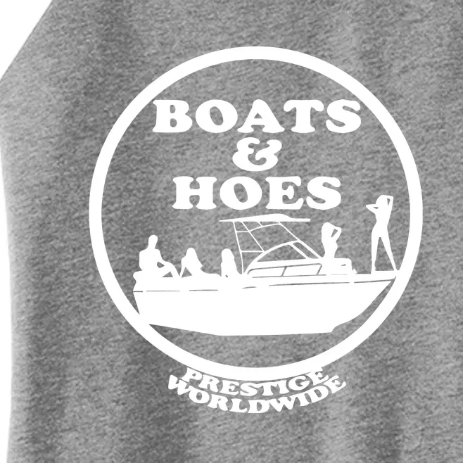 Boats And Hoes Women’s Perfect Tri Rocker Tank