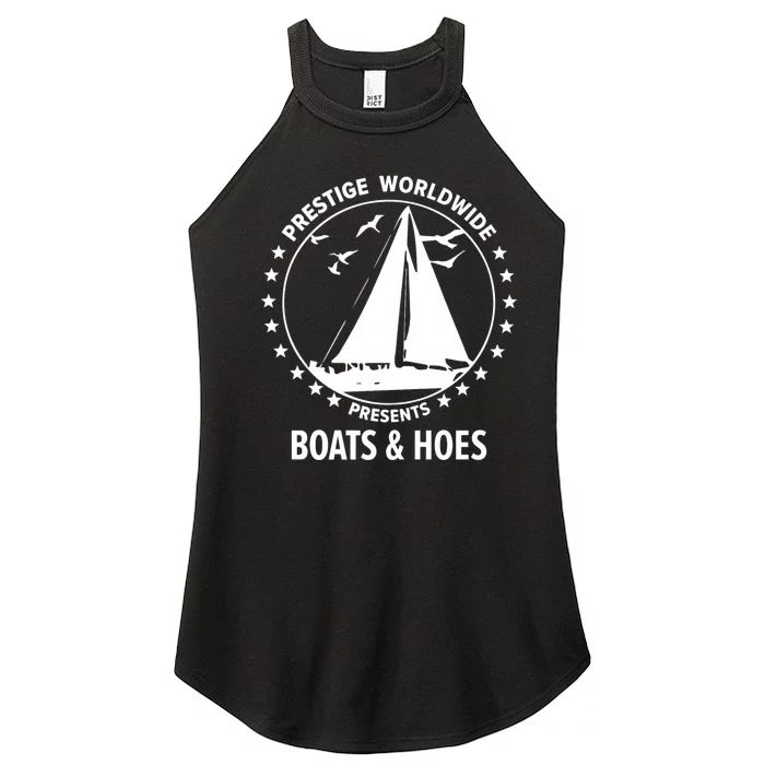 Boats And Hoes Step Brothers Gift Women’s Perfect Tri Rocker Tank