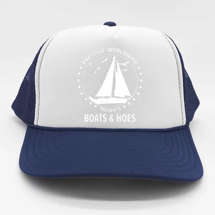 Boats And Hoes Step Brothers Gift Trucker Hat