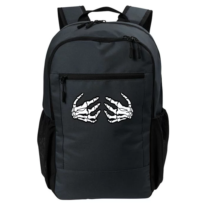 Best Adult Halloween Creepy Skeleton Hands - Funny Skeleton Daily Commute Backpack