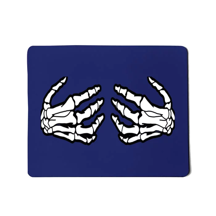 Best Adult Halloween Creepy Skeleton Hands - Funny Skeleton Mousepad