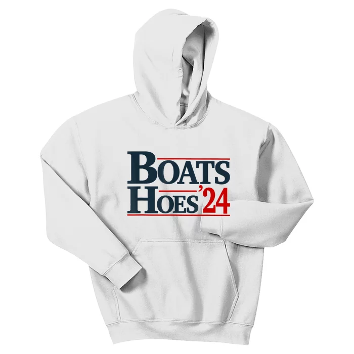 Boats And Hoes 2024 Election Funny Kids Hoodie