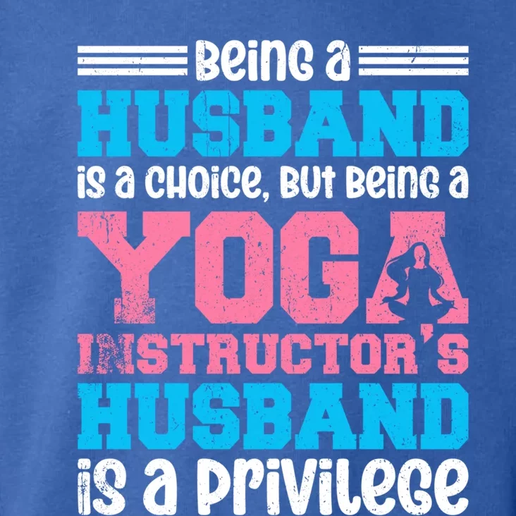 Being A Husband Is A Choice Yoga Instructor Meaningful Gift Toddler Hoodie