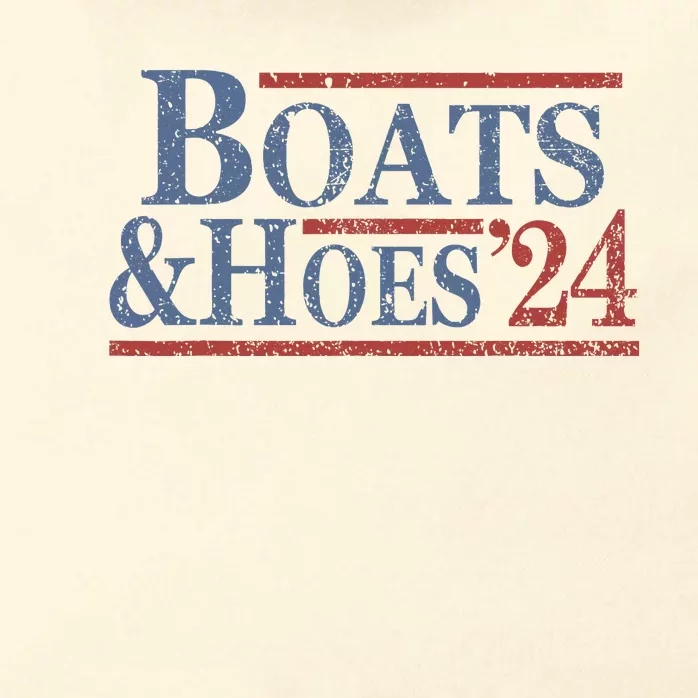 Boats And Hoes 2024 Election Zip Tote Bag