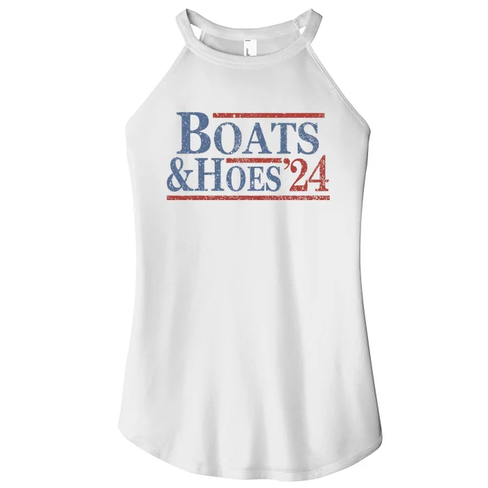 Boats And Hoes 2024 Election Women’s Perfect Tri Rocker Tank