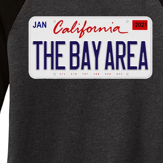 Bay Area Hyphy Bay Super Hyphy Thizz Hyphy Bay Area Women's Tri-Blend 3/4-Sleeve Raglan Shirt