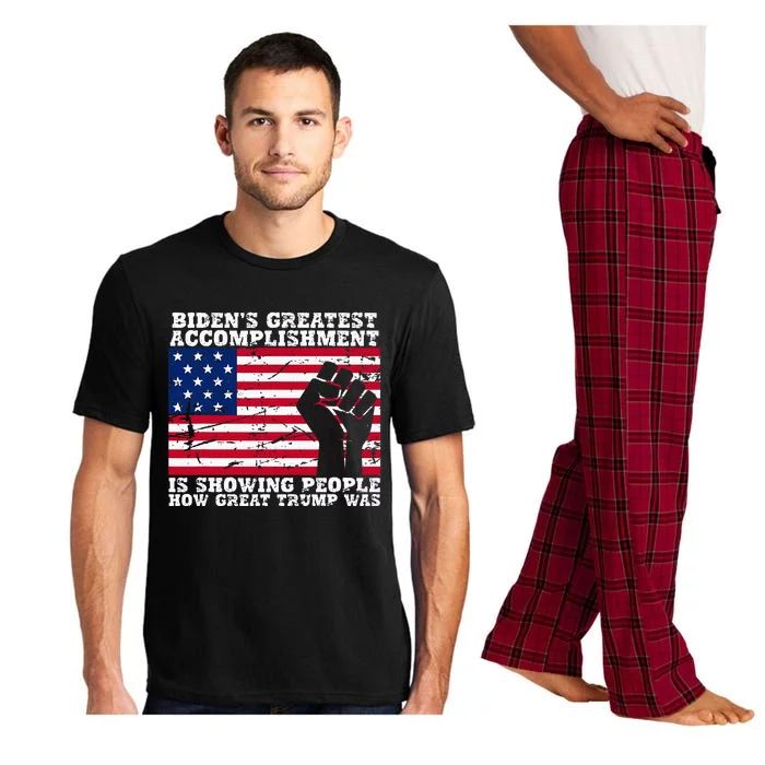 BidenS Accomplishment Is Showing People How Great Trump Was Pajama Set