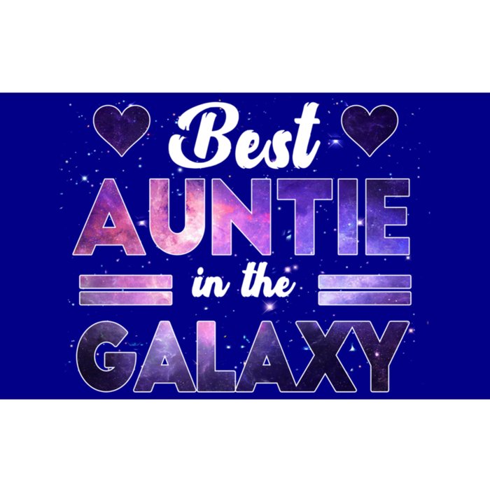 Best Auntie In The Galaxy Happy Parents Day Tie Dye Gift Bumper Sticker