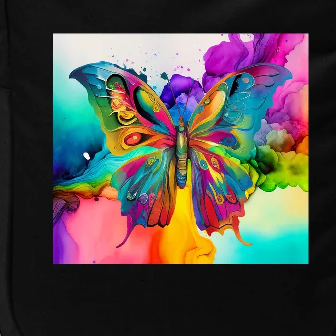 Butterfly Alcohol Ink Tumbler Impact Tech Backpack