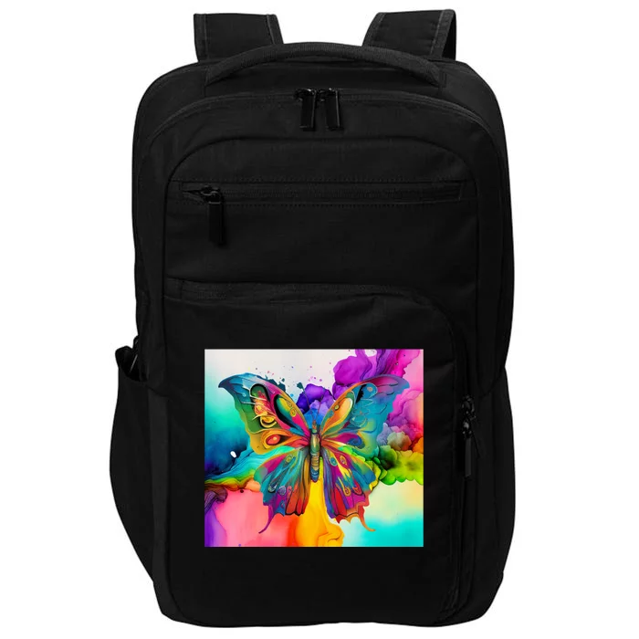 Butterfly Alcohol Ink Tumbler Impact Tech Backpack