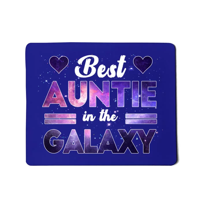 Best Auntie In The Galaxy Happy Parents' Day Tie Dye Gift Mousepad