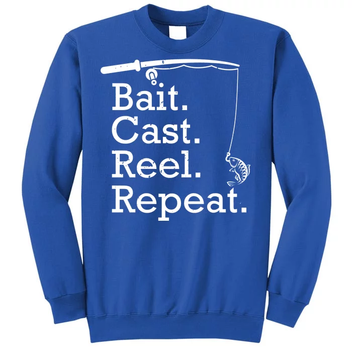 Bait Cast Reek Repeat Tall Sweatshirt