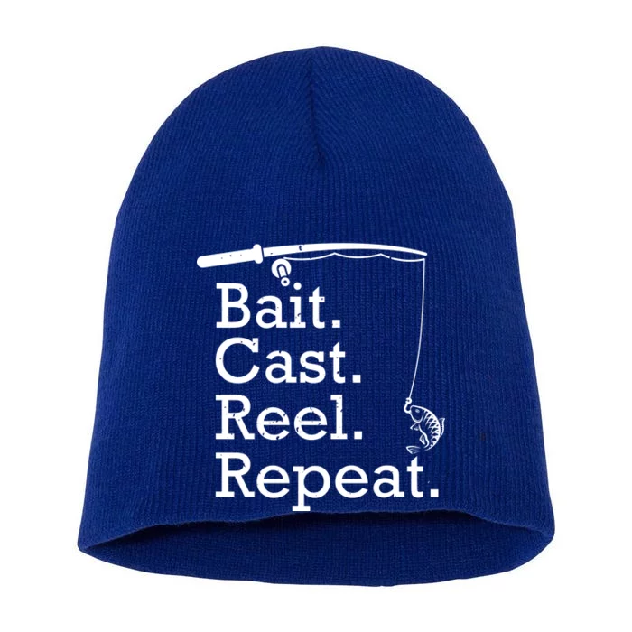 Bait Cast Reek Repeat Short Acrylic Beanie