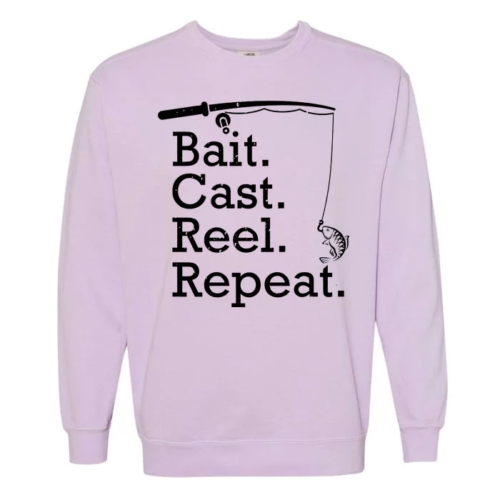 Bait Cast Reek Repeat Garment-Dyed Sweatshirt