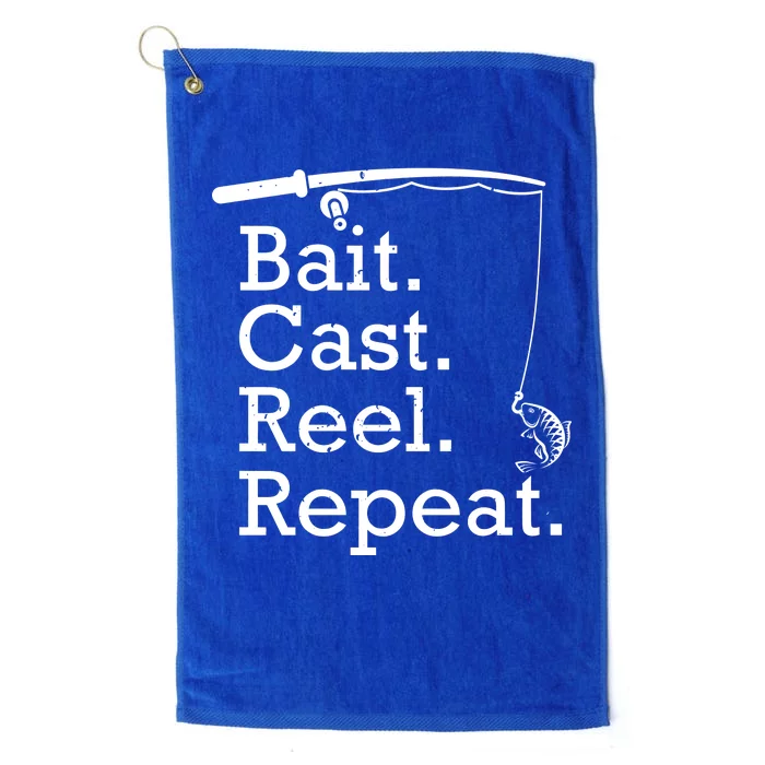 Bait Cast Reek Repeat Platinum Collection Golf Towel