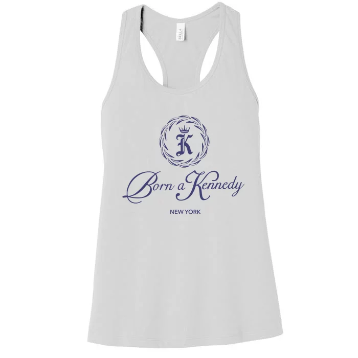 Born A Kennedy New York Women's Racerback Tank