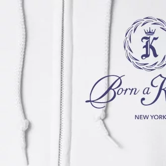 Born A Kennedy New York Full Zip Hoodie