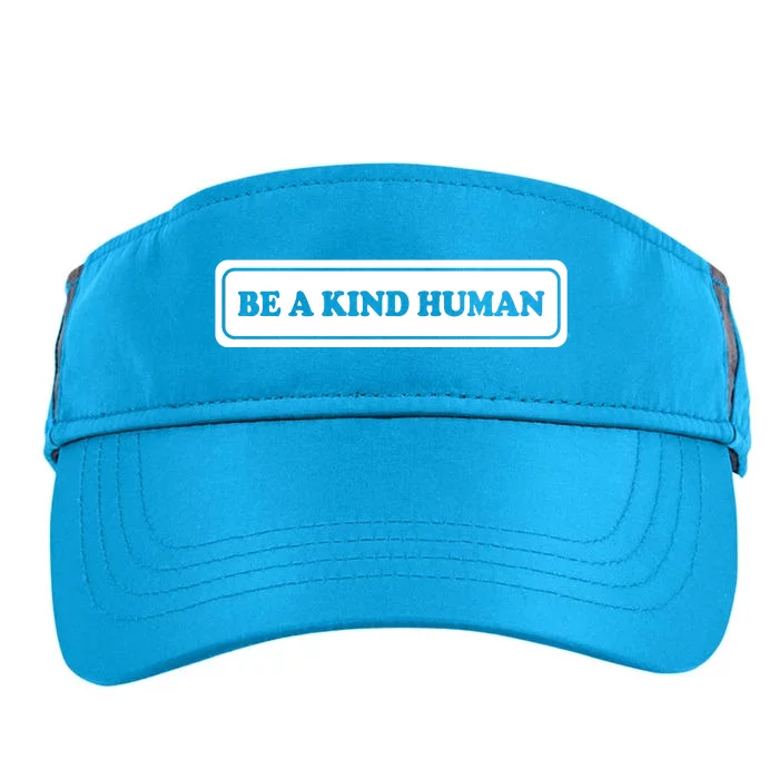 Be A Kind Human Adult Drive Performance Visor