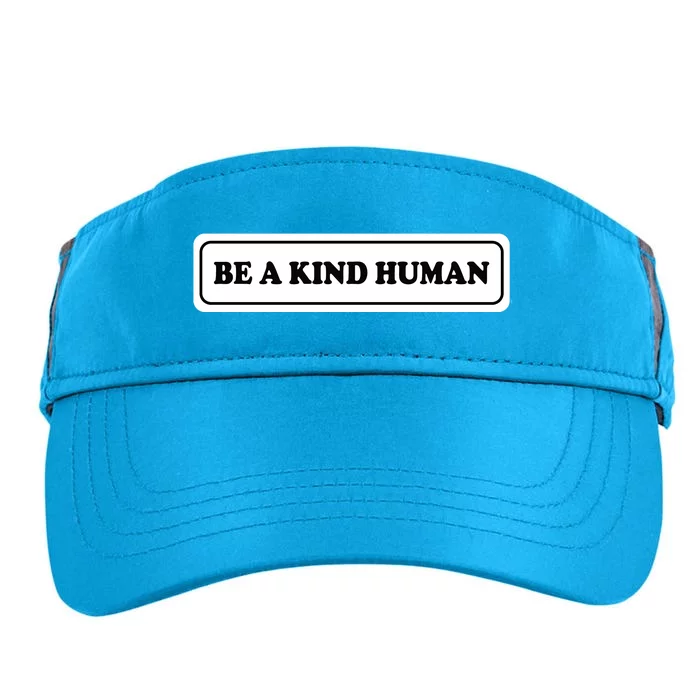 Be A Kind Human Adult Drive Performance Visor