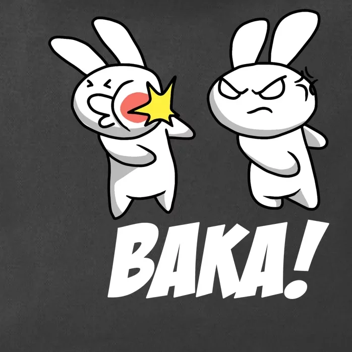 Baka! Rabbit Slap Funny Anime Zip Tote Bag