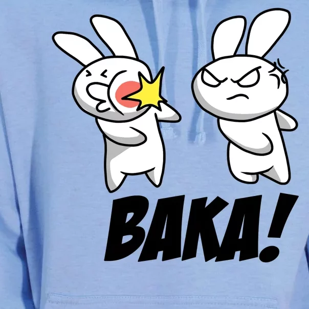 Baka! Rabbit Slap Funny Anime Unisex Surf Hoodie