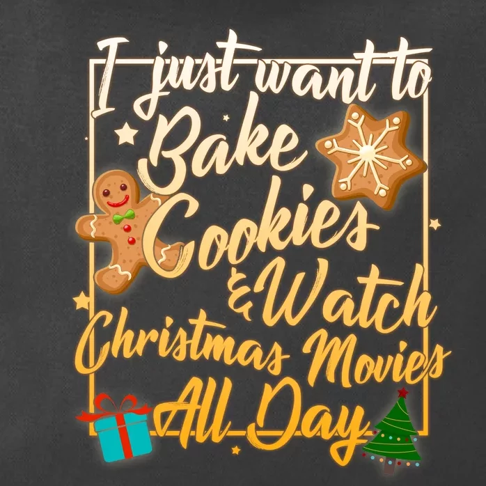 Bake Cookies Watch Christmas Movies Zip Tote Bag