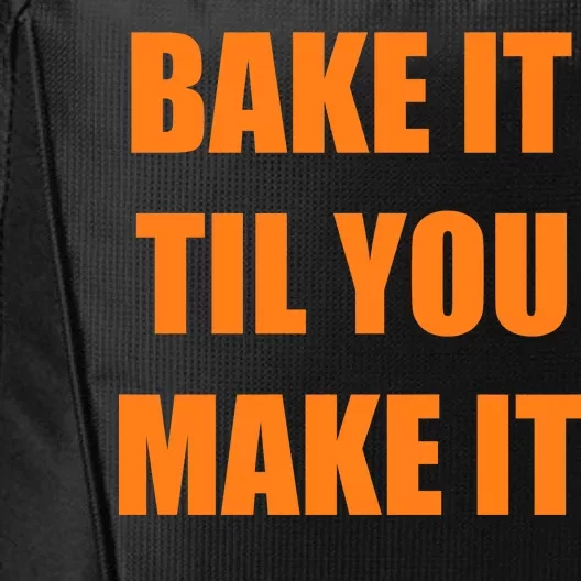 Bake it Til You Make It Cleveland Football City Backpack