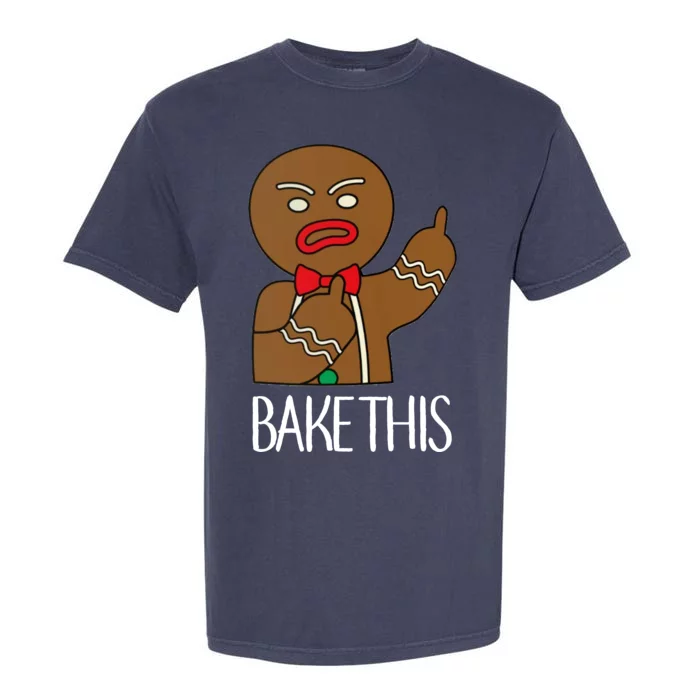 Bake This Gingerbread X-Mas Garment-Dyed Heavyweight T-Shirt