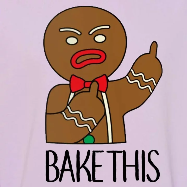 Bake This Gingerbread X-Mas Garment-Dyed Sweatshirt