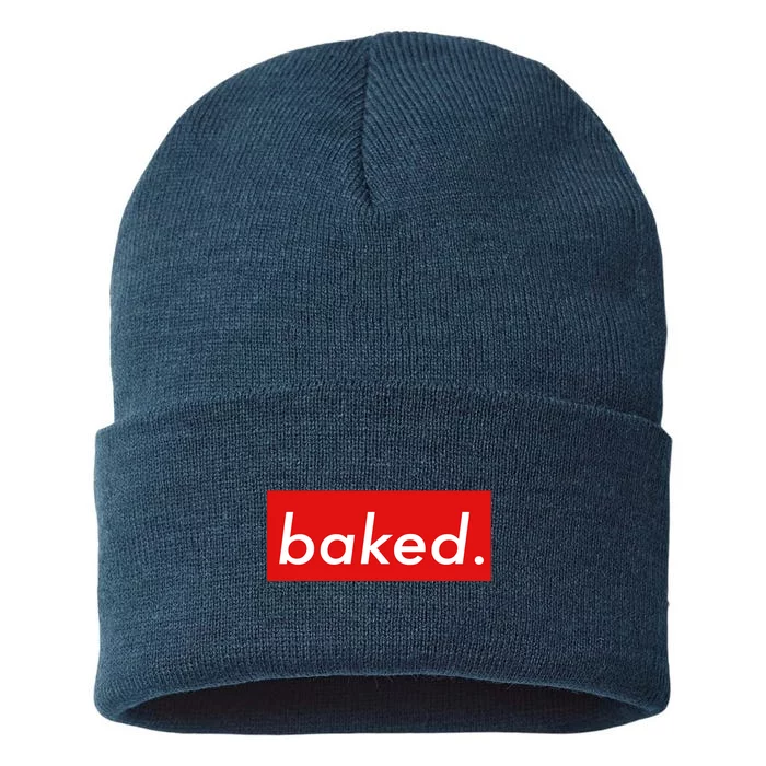 BAKED Designer Style Sustainable Knit Beanie