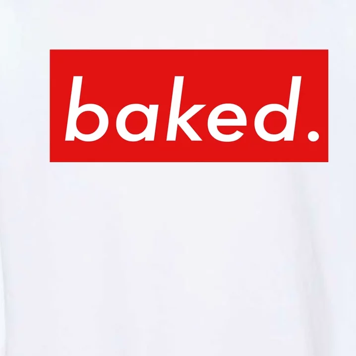 BAKED Designer Style Garment-Dyed Sweatshirt