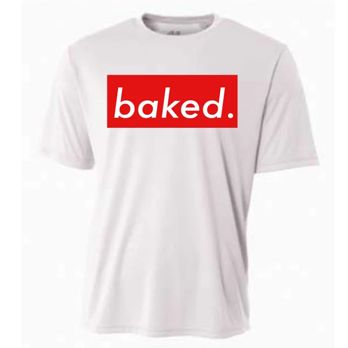 BAKED Designer Style Cooling Performance Crew T-Shirt