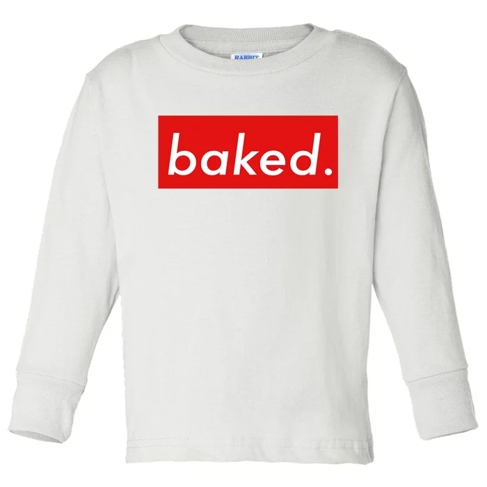 BAKED Designer Style Toddler Long Sleeve Shirt