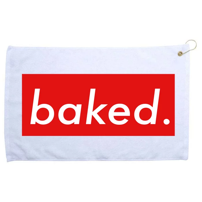 BAKED Designer Style Grommeted Golf Towel