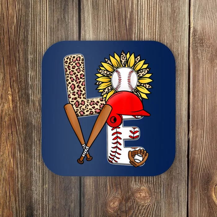 Baseball Apparel Love Baseball Coaster