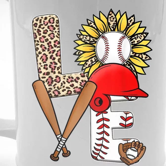 Baseball Apparel Love Baseball Front & Back Beer Stein