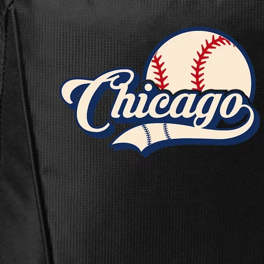 Baseball American Lover Chicago City Backpack