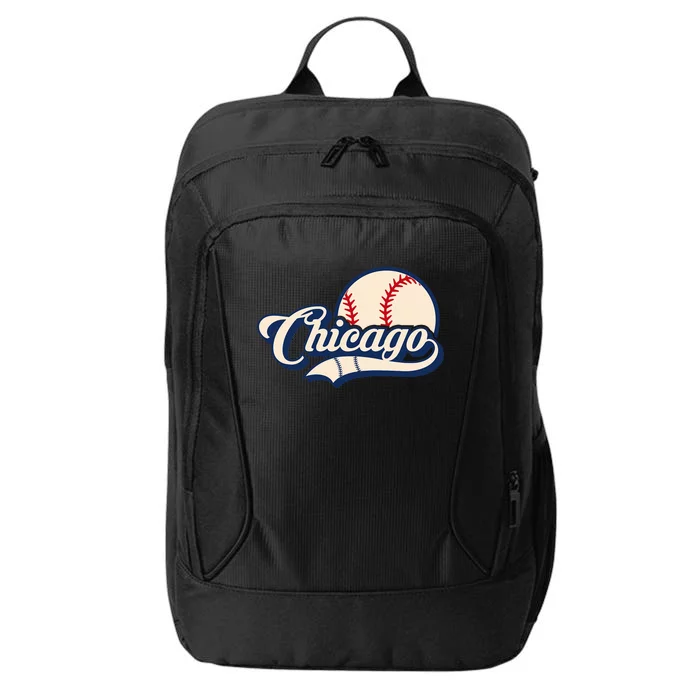 Baseball American Lover Chicago City Backpack