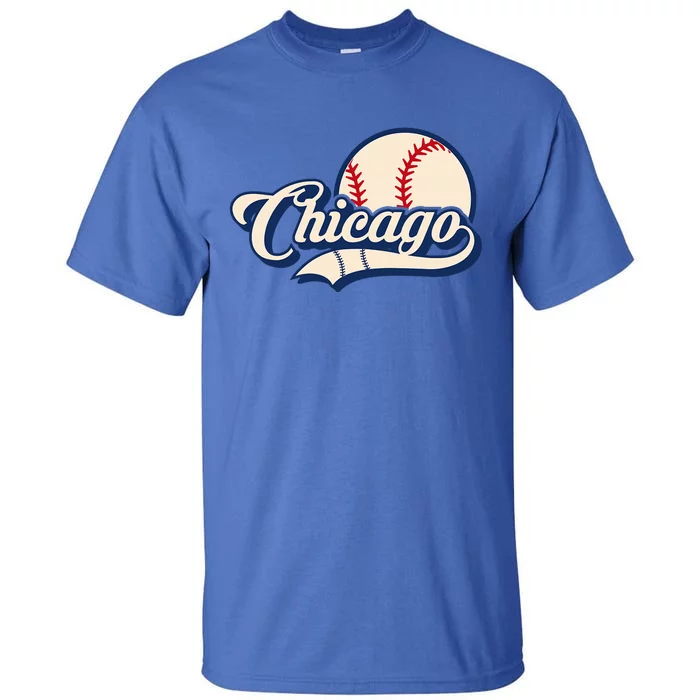 Baseball American Lover Chicago Tall T-Shirt