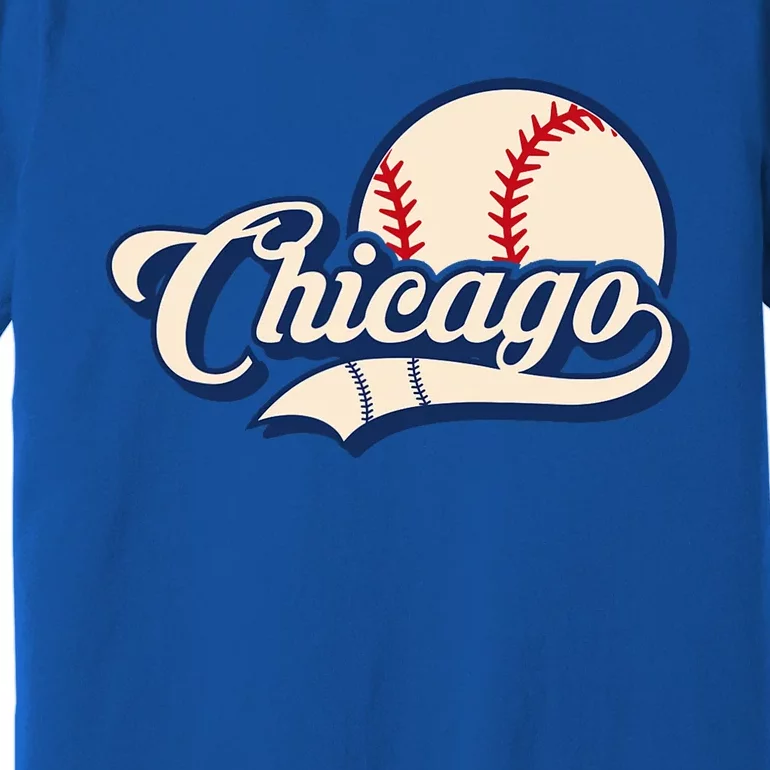 Baseball American Lover Chicago Premium T-Shirt