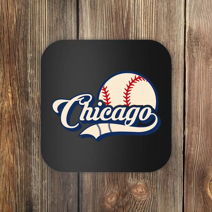 Baseball American Lover Chicago Baseball Coaster